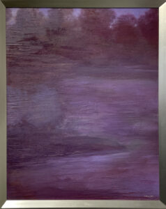 Kevin Okeith, Surrounding Earth, Acrylic on board, 39" x 51"